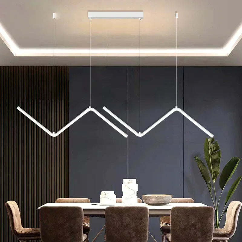 Luminária Pendente LED Inteligente - Design Moderno, Ajustável e Decorativo