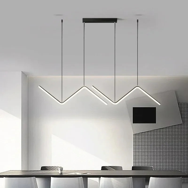 Luminária Pendente LED Inteligente - Design Moderno, Ajustável e Decorativo
