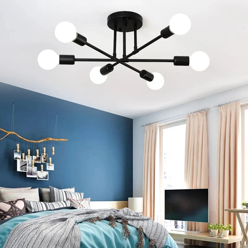 Lustre de Teto Contemporâneo ONLYLIGHT - Iluminação Sofisticada para Ambientes Internos