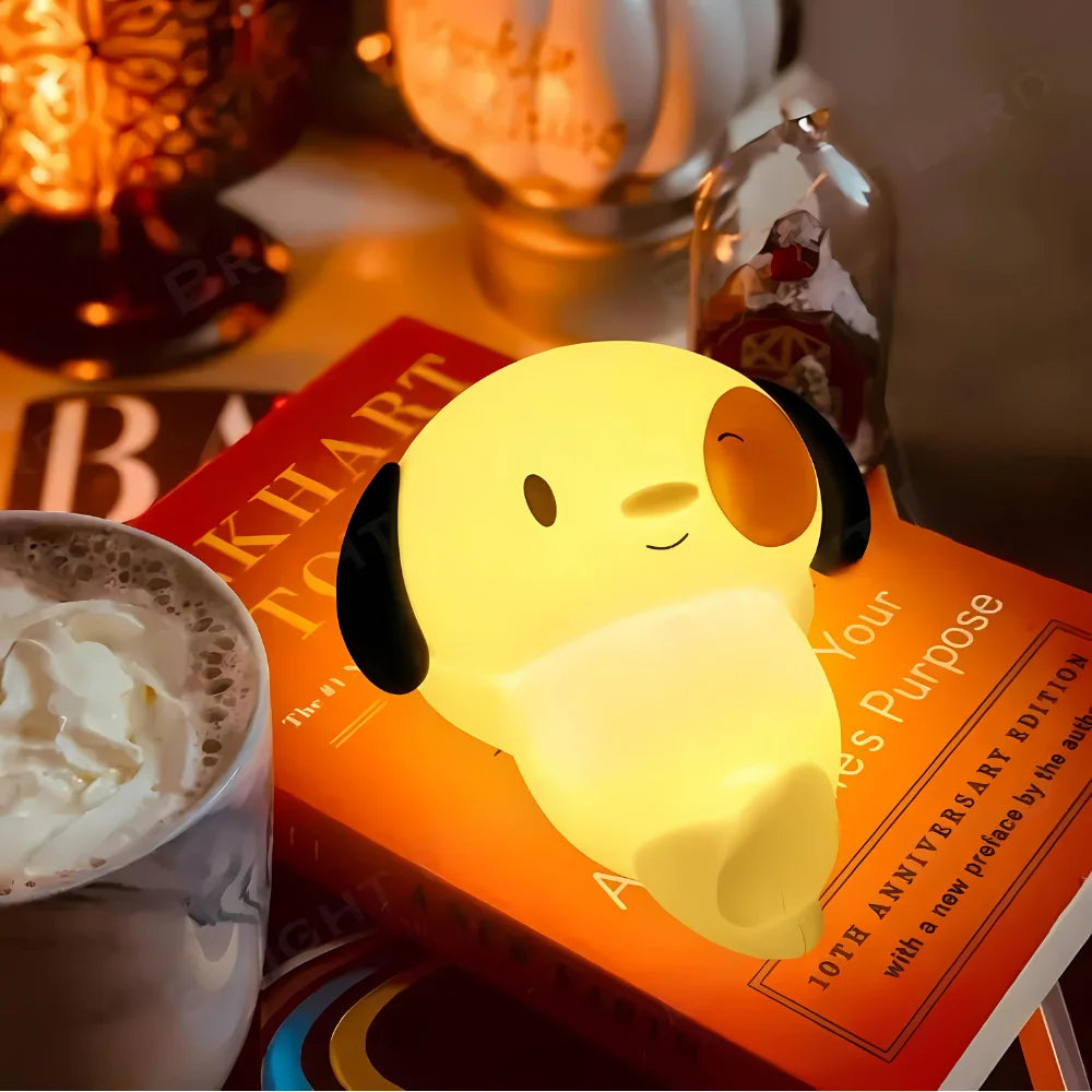 Luminária Cachorro Touch Decorativa Infantil