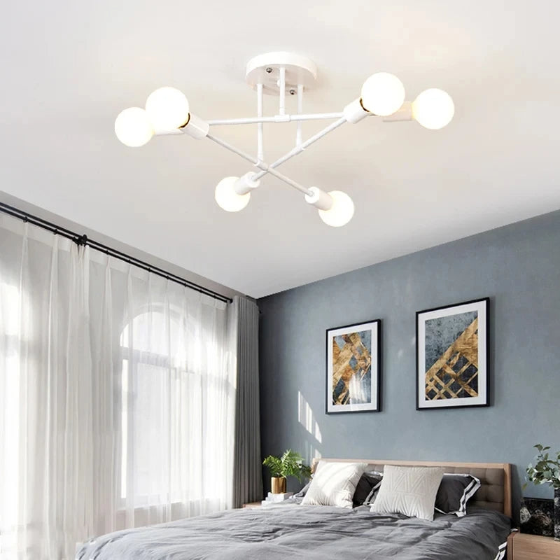Lustre de Teto Contemporâneo ONLYLIGHT - Iluminação Sofisticada para Ambientes Internos