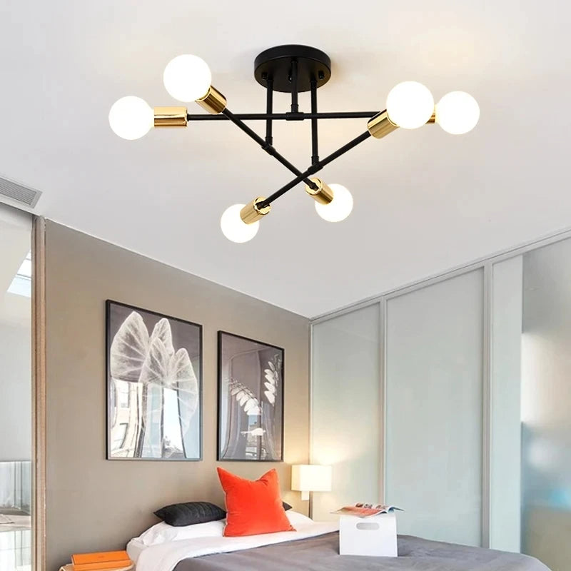 Lustre de Teto Contemporâneo ONLYLIGHT - Iluminação Sofisticada para Ambientes Internos