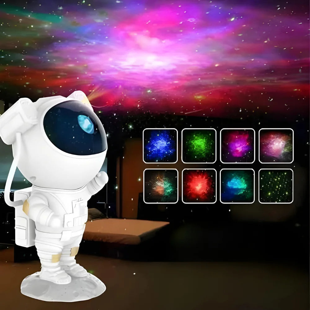 Projetor Astronauta Galaxy Star Estrelas