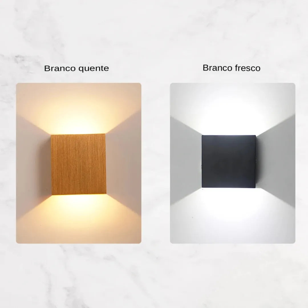 Arandela Externa de Parede Vitale Iluminação Sofisticada