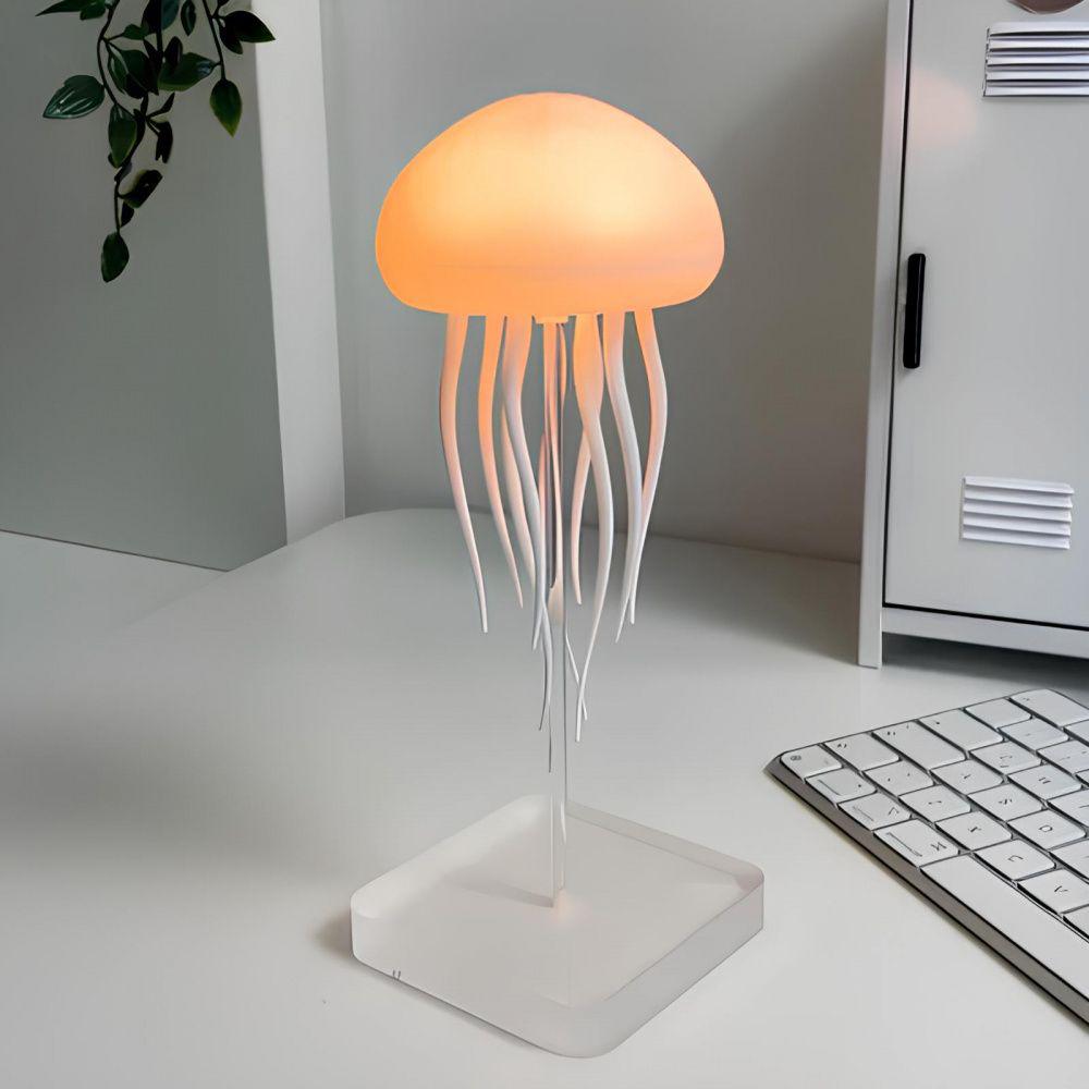 Luminária de Mesa Água-Viva Flutuante com LED