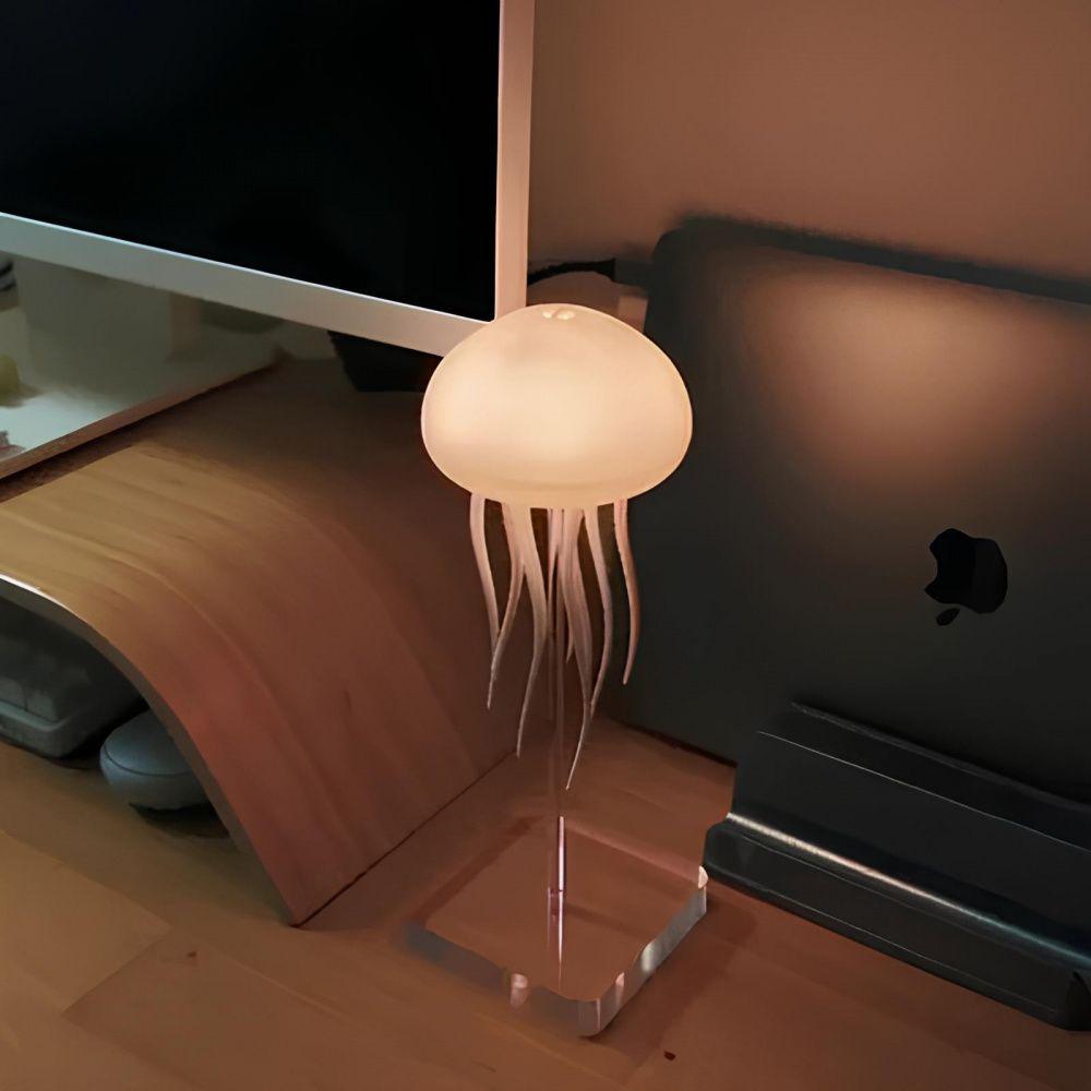 Luminária de Mesa Água-Viva Flutuante com LED