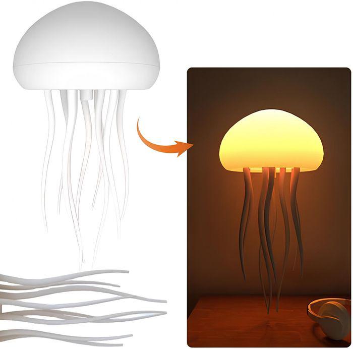 Luminária de Mesa Água-Viva Flutuante com LED
