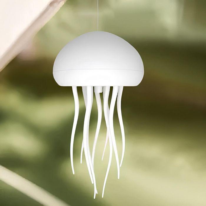 Luminária de Mesa Água-Viva Flutuante com LED
