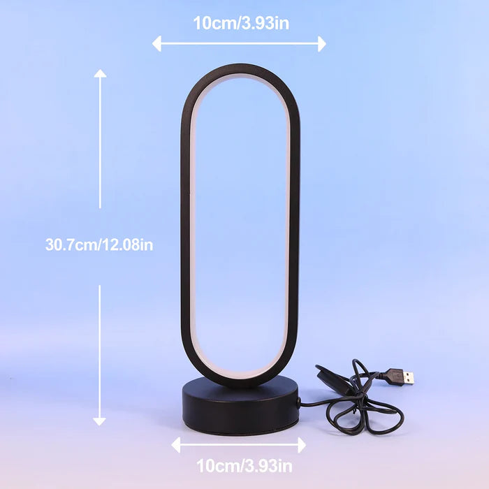 Luminária de Mesa Minimalista LED – Design Moderno e Elegante