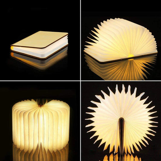 Luminária Livro Dobrável